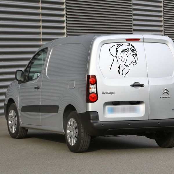 Exemple de stickers muraux: Cane Corso Tte